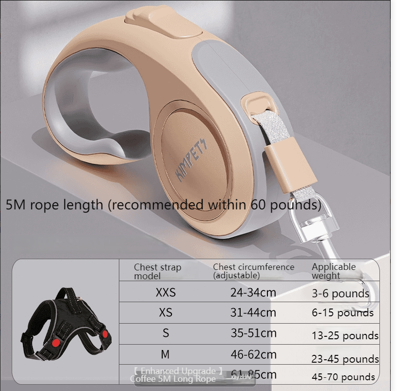 automatic retractable traction rope small and medium-sized dogs-Make In China large dogs out walking dog rope dog chain