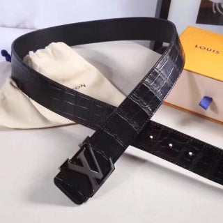 LOUIS VUITTON leather belt