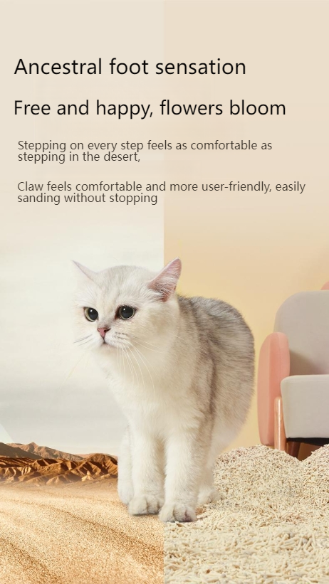【TINGCHONG 4 in 1 mixed cat litter】Tofu cat litter mixed with agglomerated water-absorbing bentonite, dust-free cat natural particles-Make In China