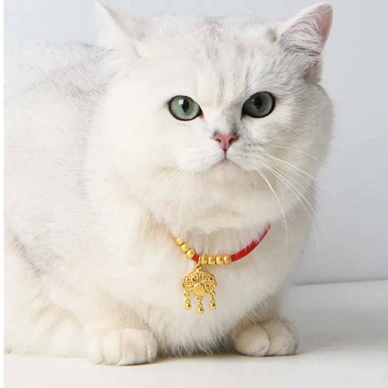 FUHUO High-value cat and dog accessories bell festive adjustable collar cat bow tie young cat pet supplies-Make In China