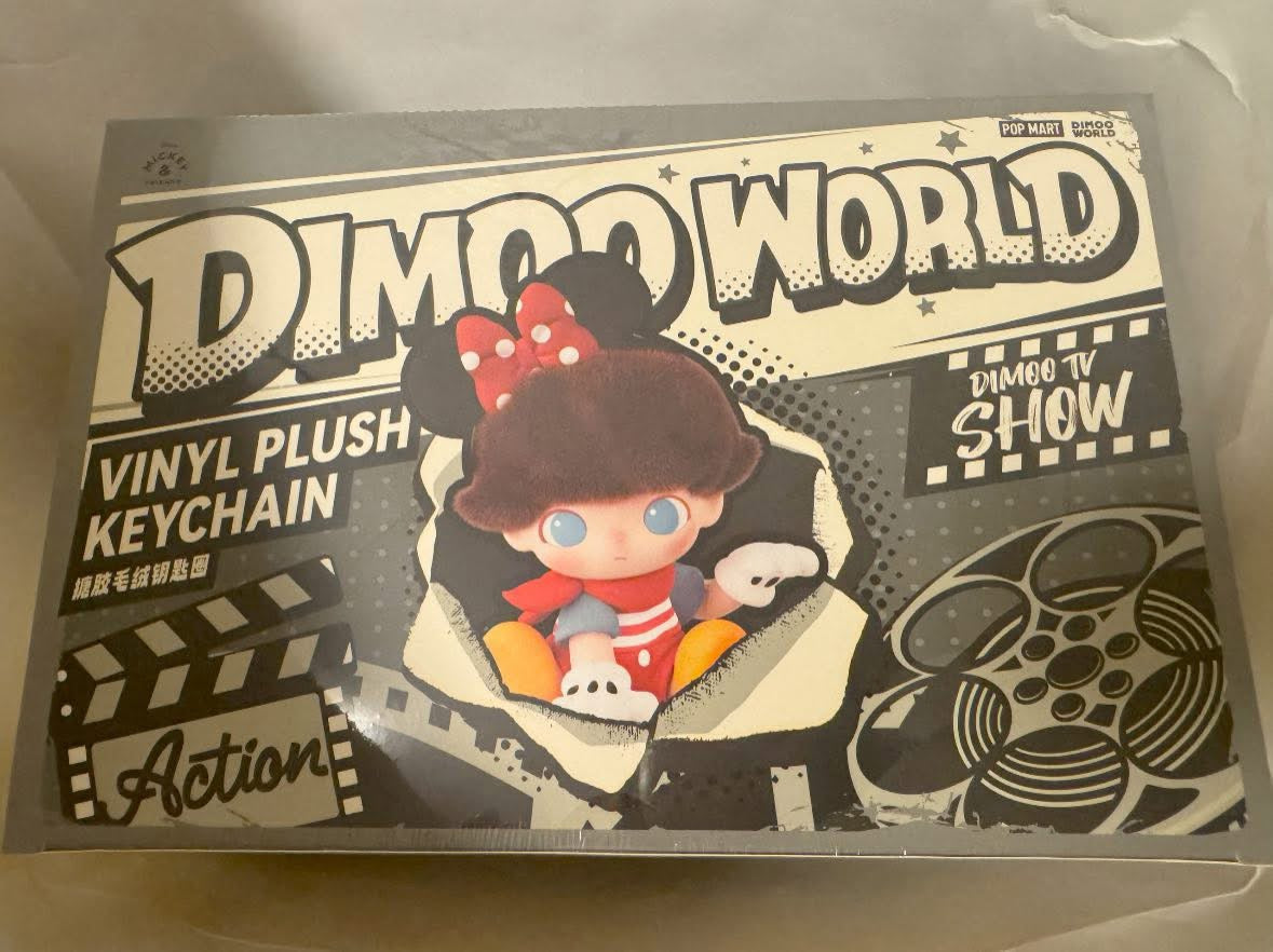 DIMOO WORLD × DISNEY Series-Vinyl Plush Keychain Blind Box
