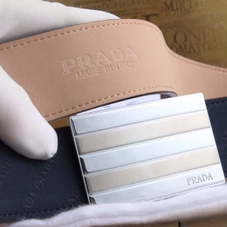 Prada leather belt