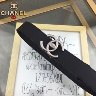 CHANEL Leather Belt