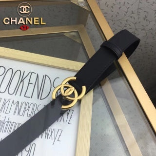 CHANEL Leather Belt