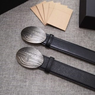 Prada leather belt