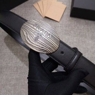 Prada leather belt