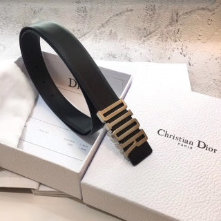 Dior leather belt