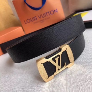 LOUIS VUITTON leather belt