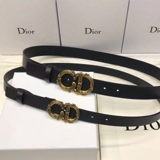 Dior leather belt