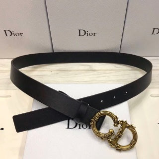 Dior leather belt