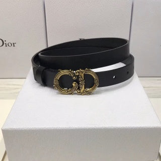 Dior leather belt