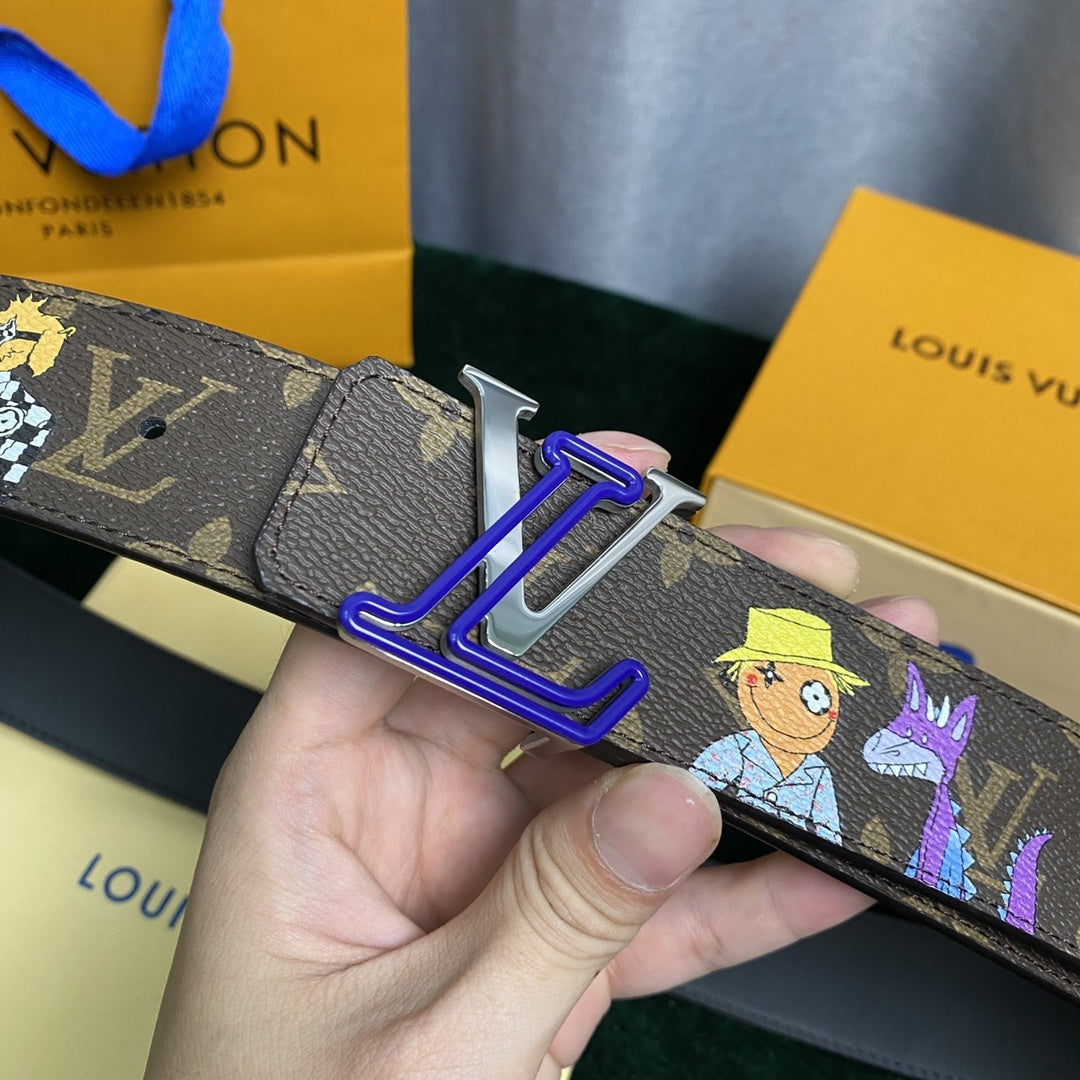LOUIS VUITTON Leather Belt