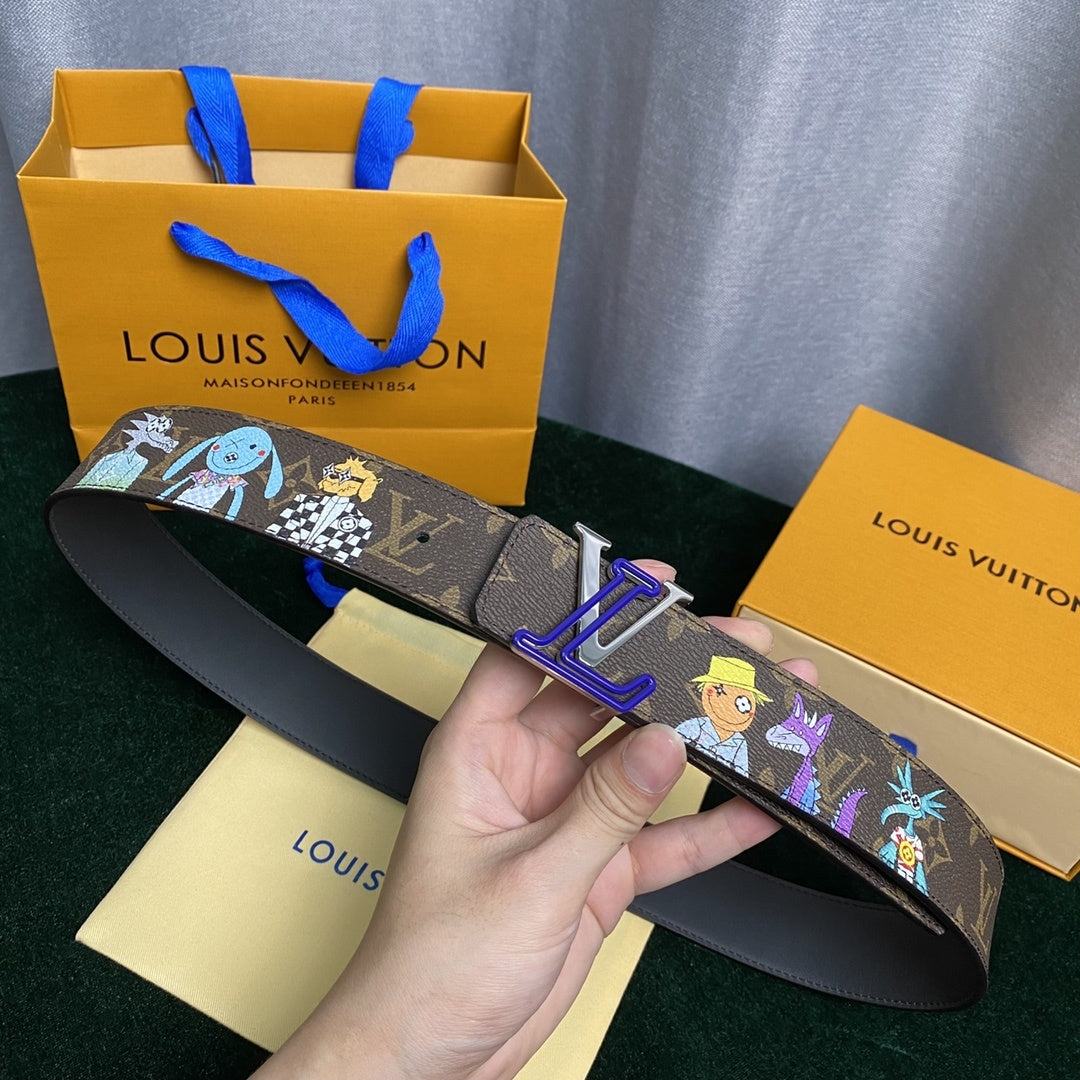 LOUIS VUITTON Leather Belt