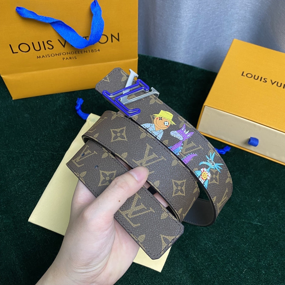 LOUIS VUITTON Leather Belt