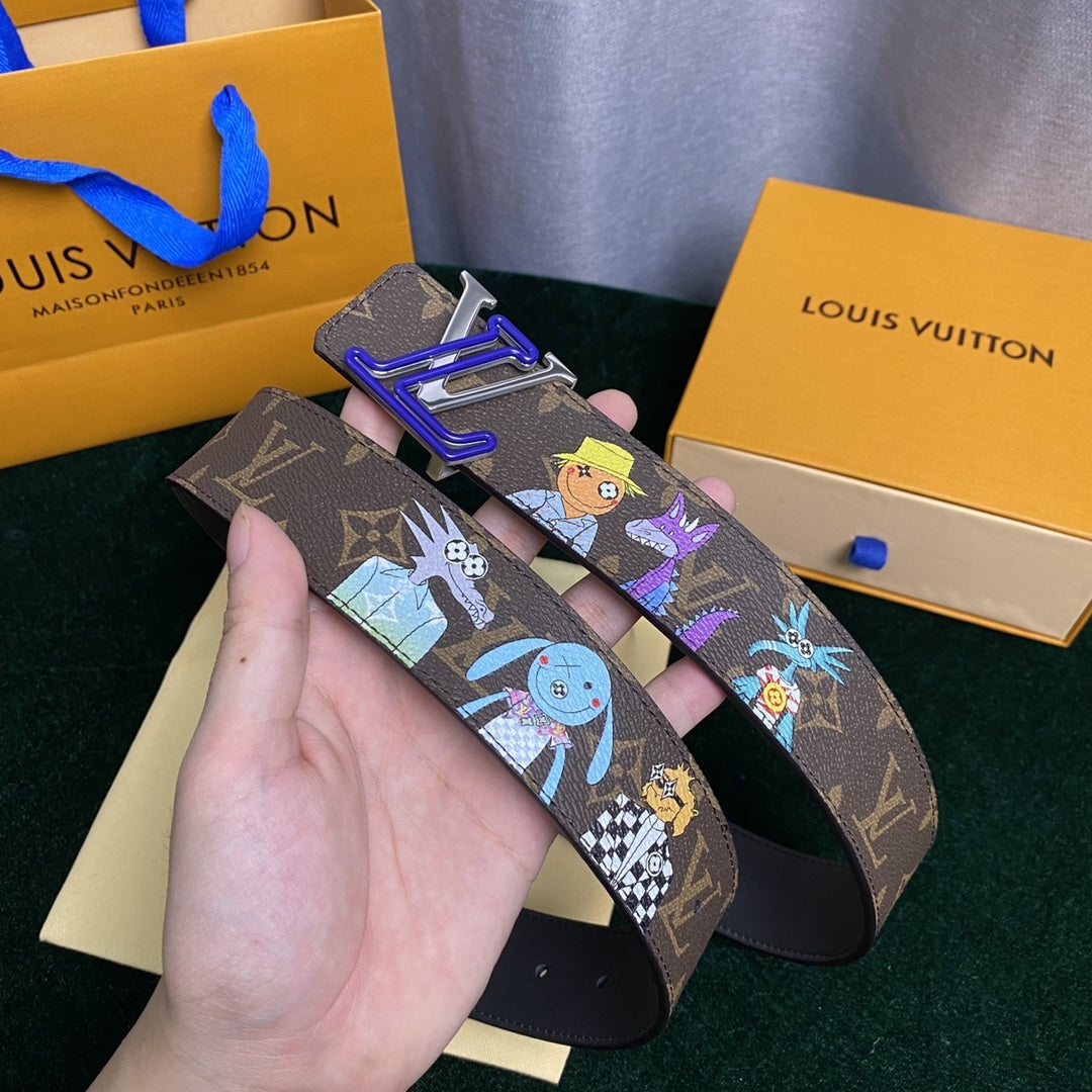 LOUIS VUITTON Leather Belt