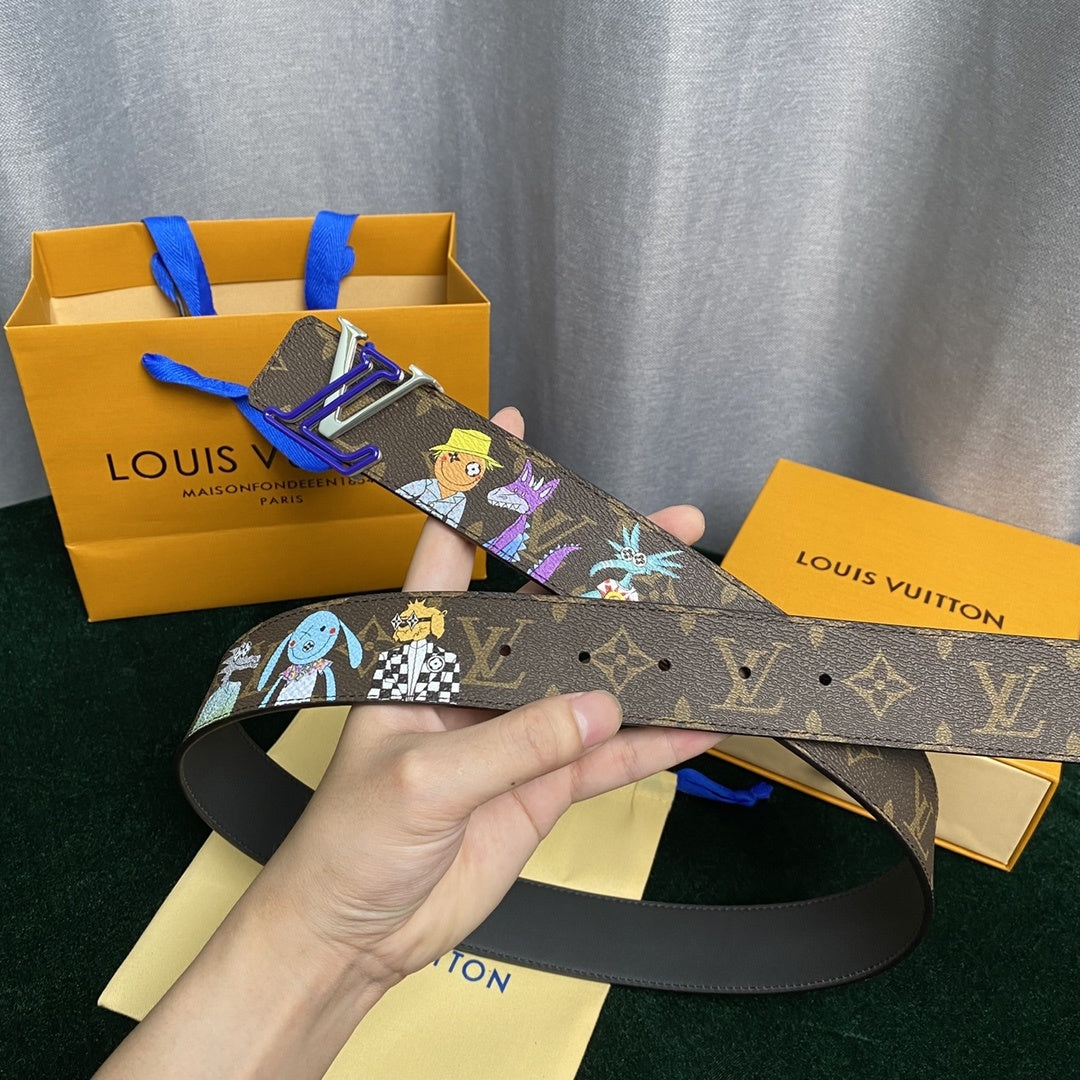 LOUIS VUITTON Leather Belt