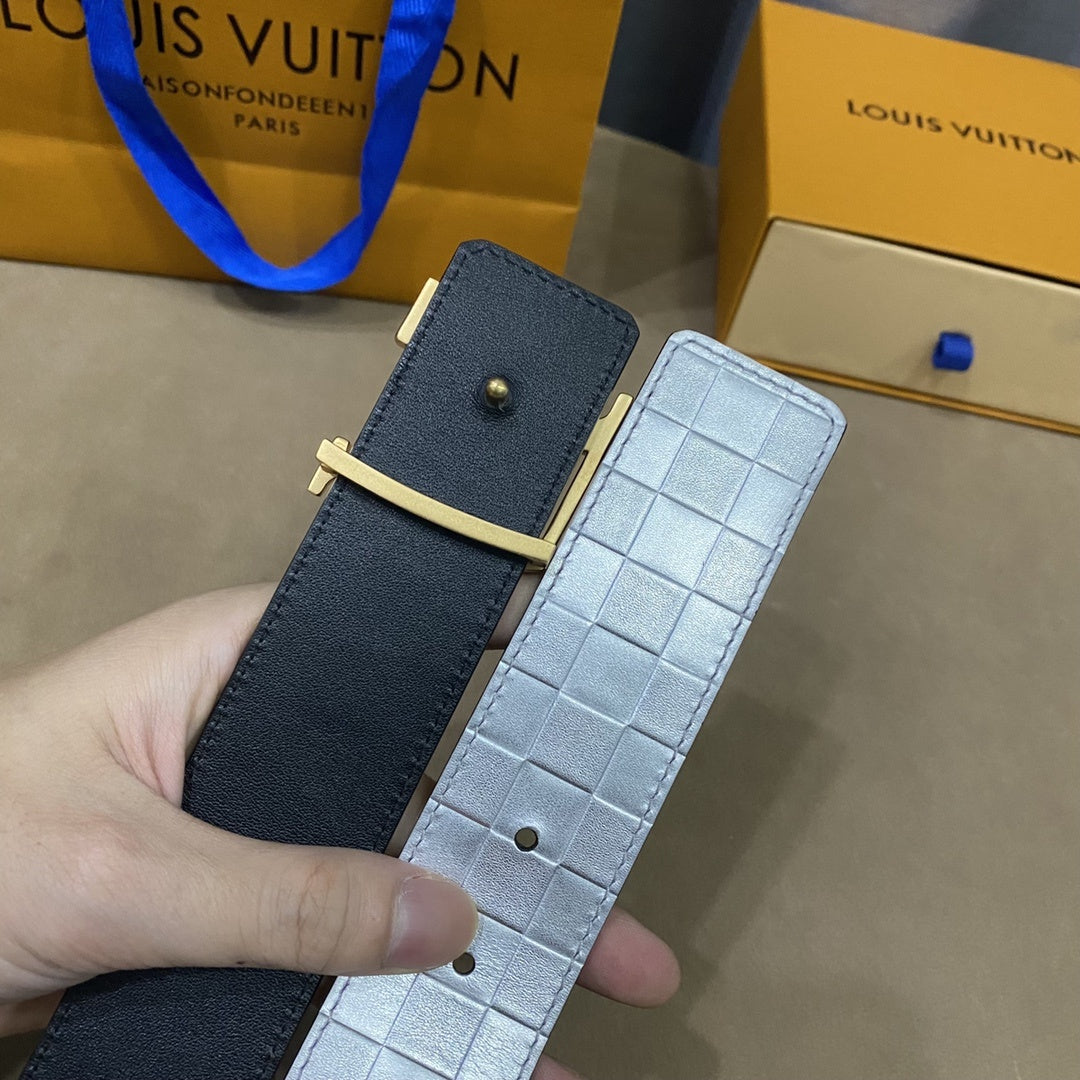 LOUIS VUITTON Leather Belt
