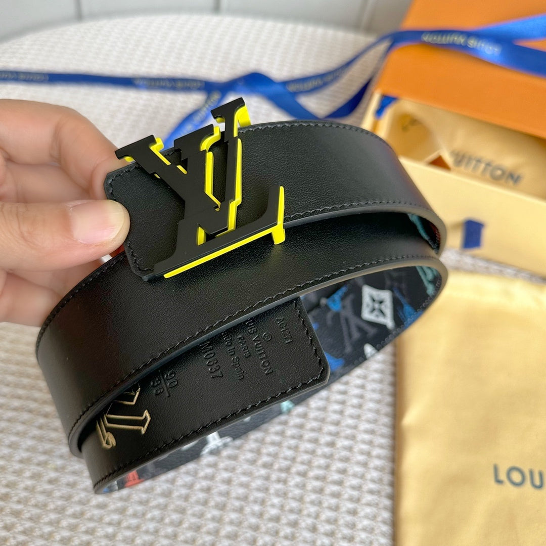 LOUIS VUITTON Leather Belt