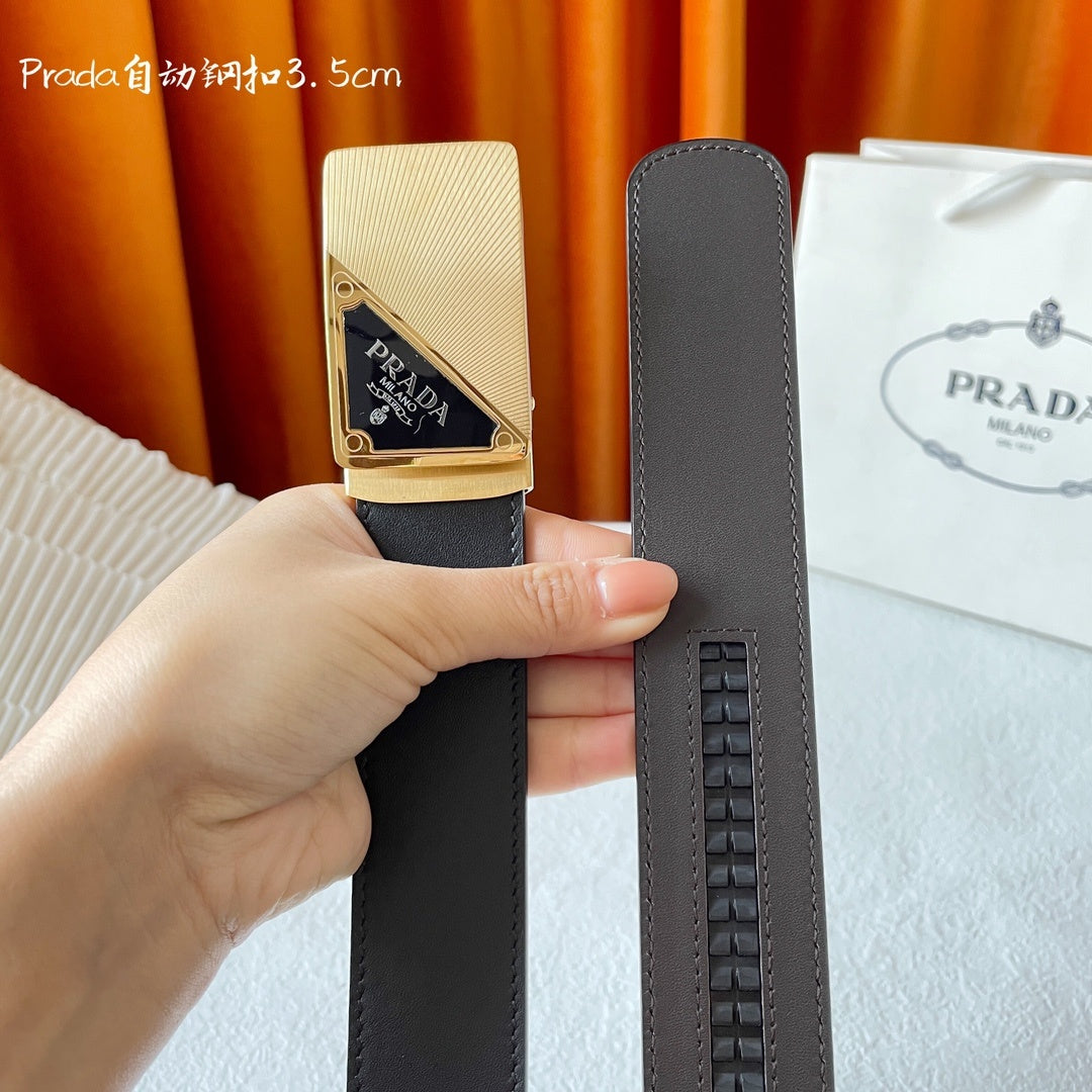 Prada leather belt