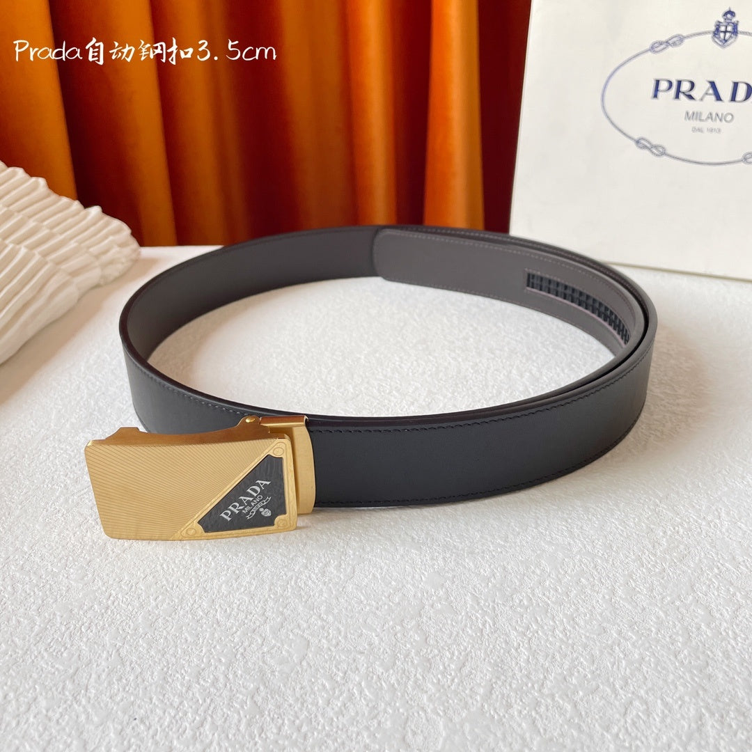 Prada leather belt