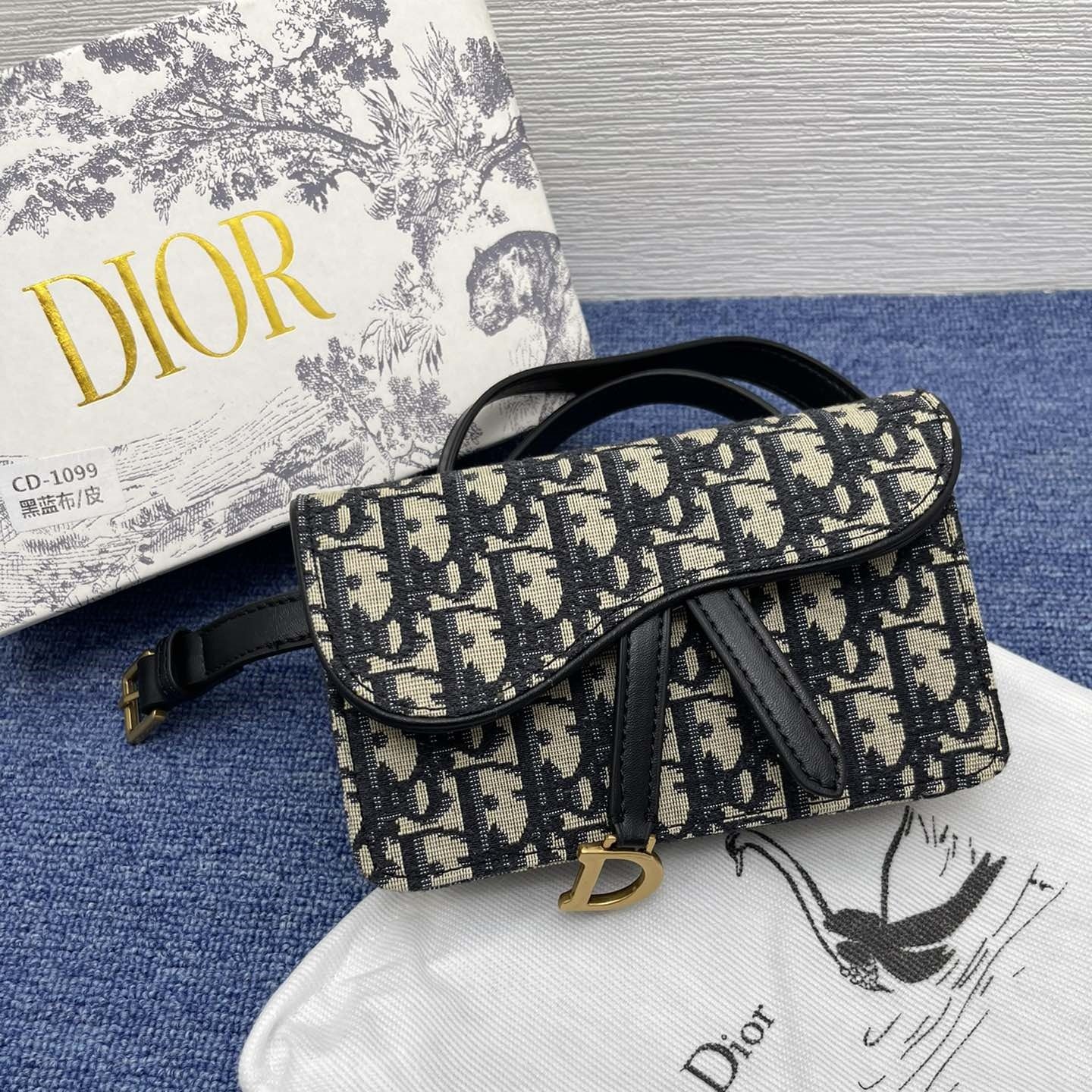DIOR Dior leather belt