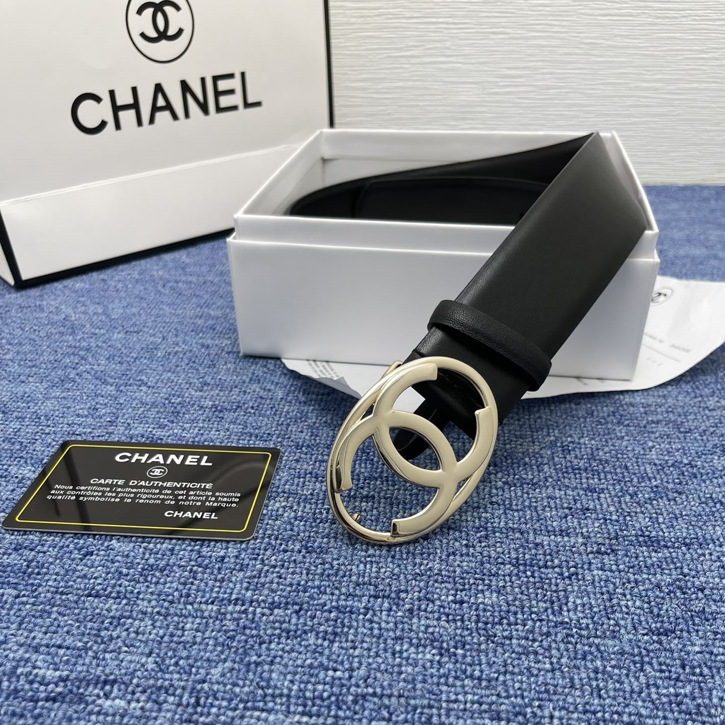 CHANEL Leather Belt