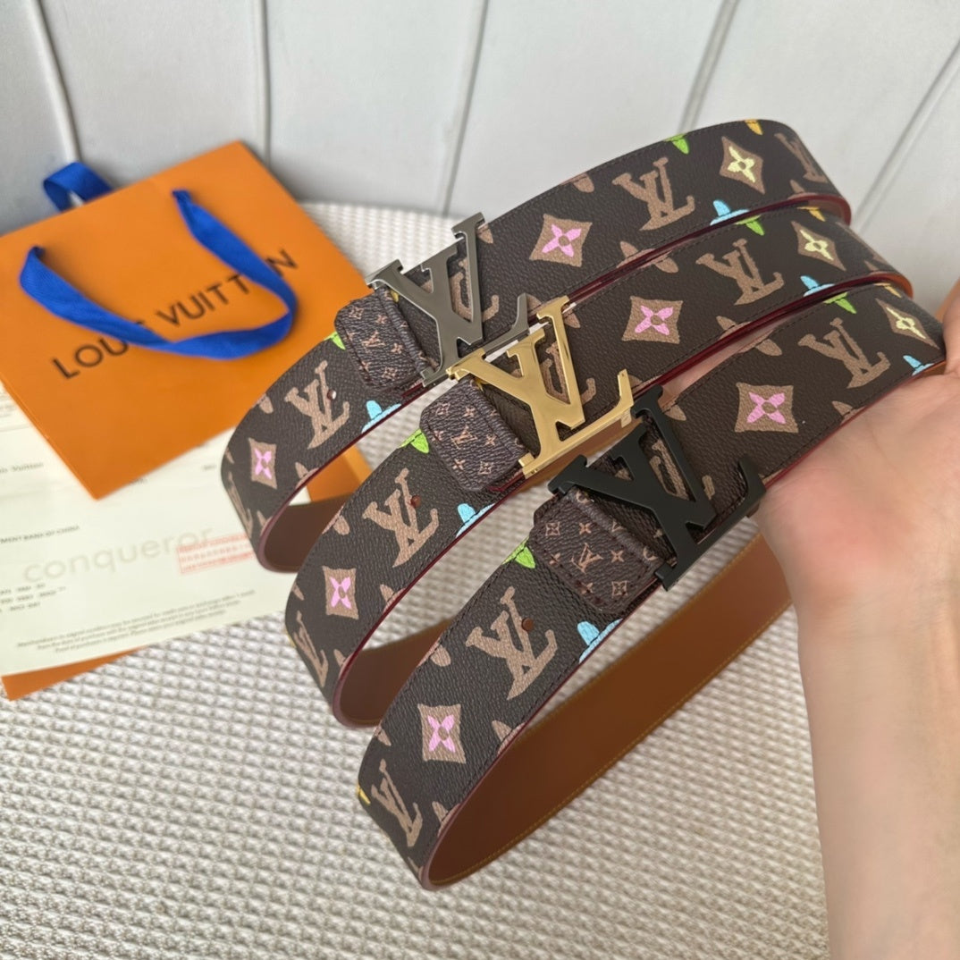 LOUIS VUITTON Leather Belt