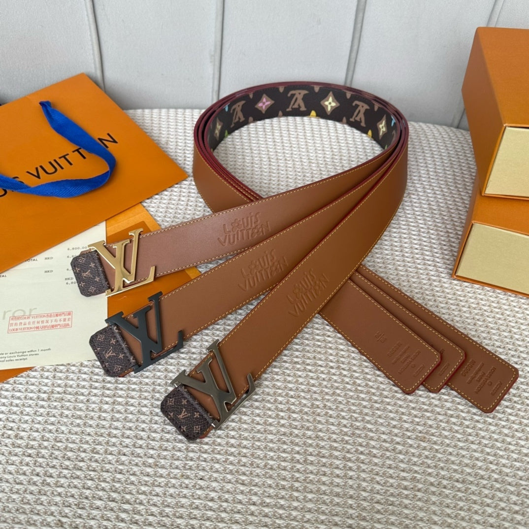 LOUIS VUITTON Leather Belt
