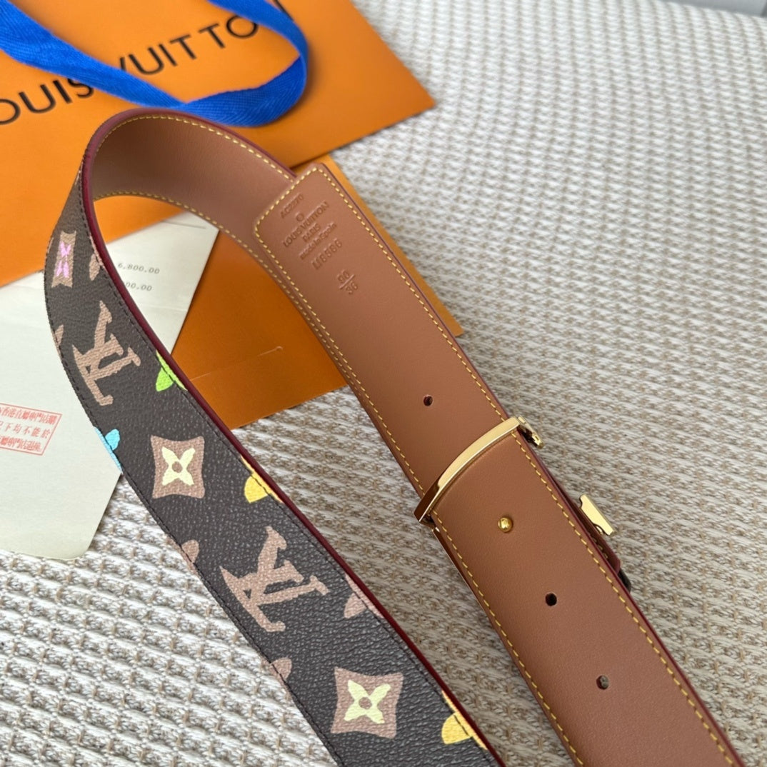LOUIS VUITTON Leather Belt