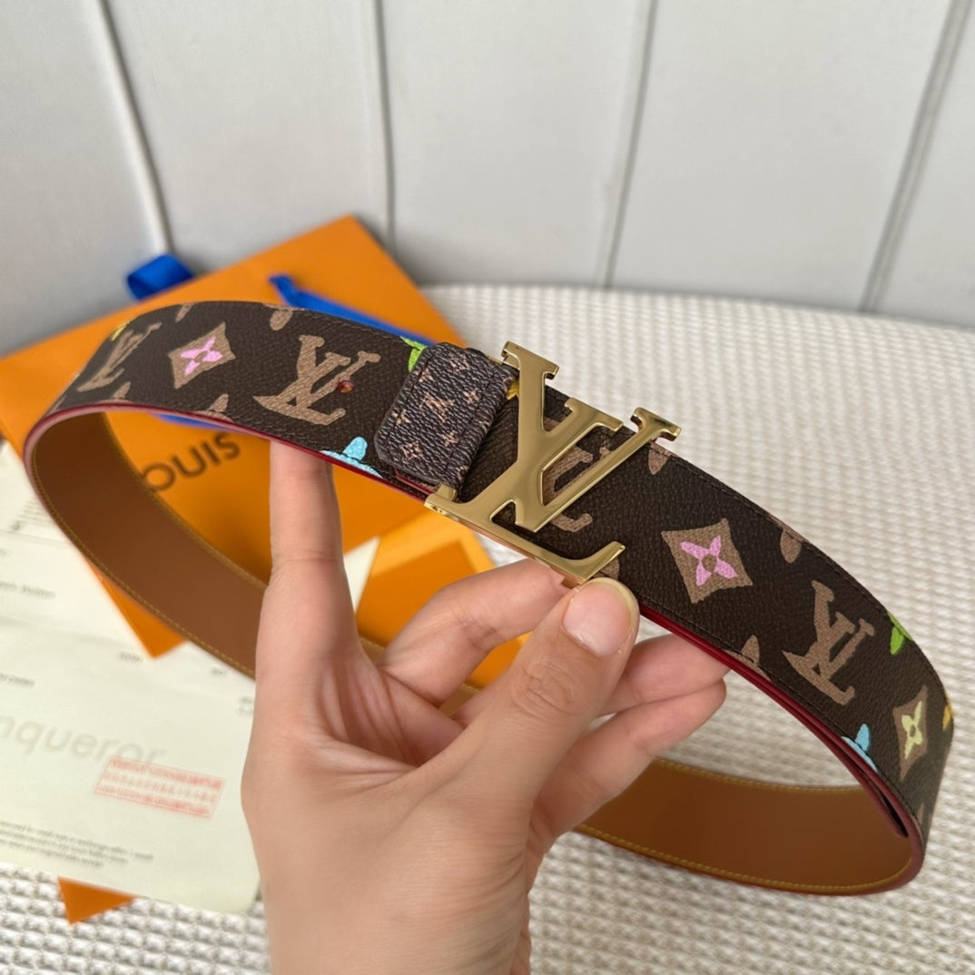 LOUIS VUITTON Leather Belt