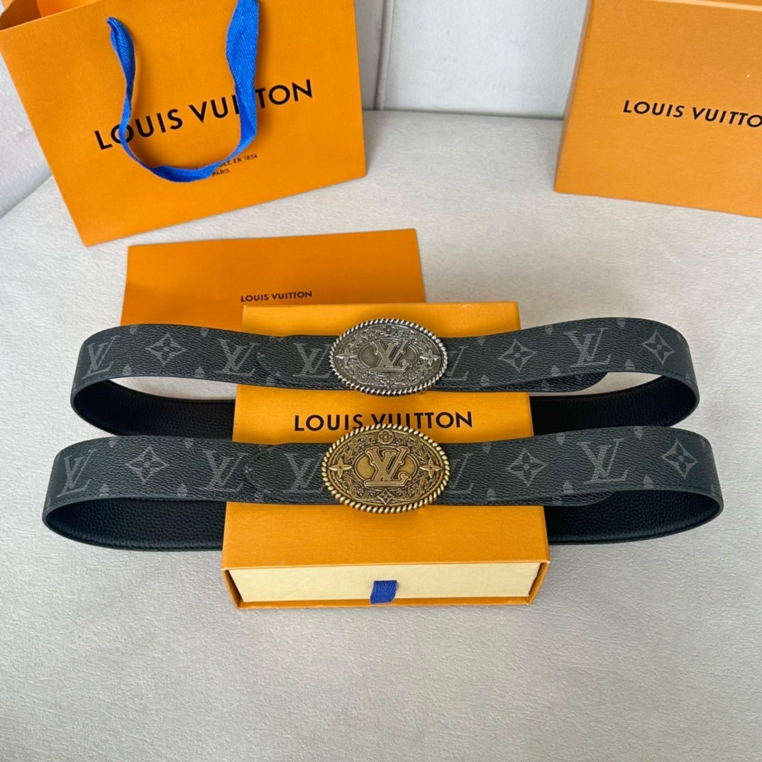LOUIS VUITTON Leather Belt