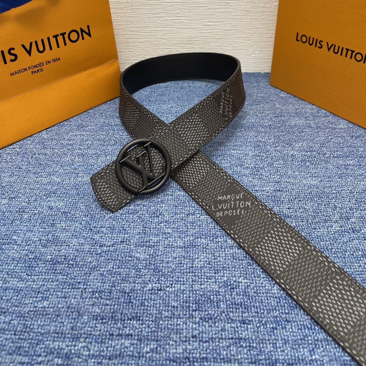 Prada leather belt