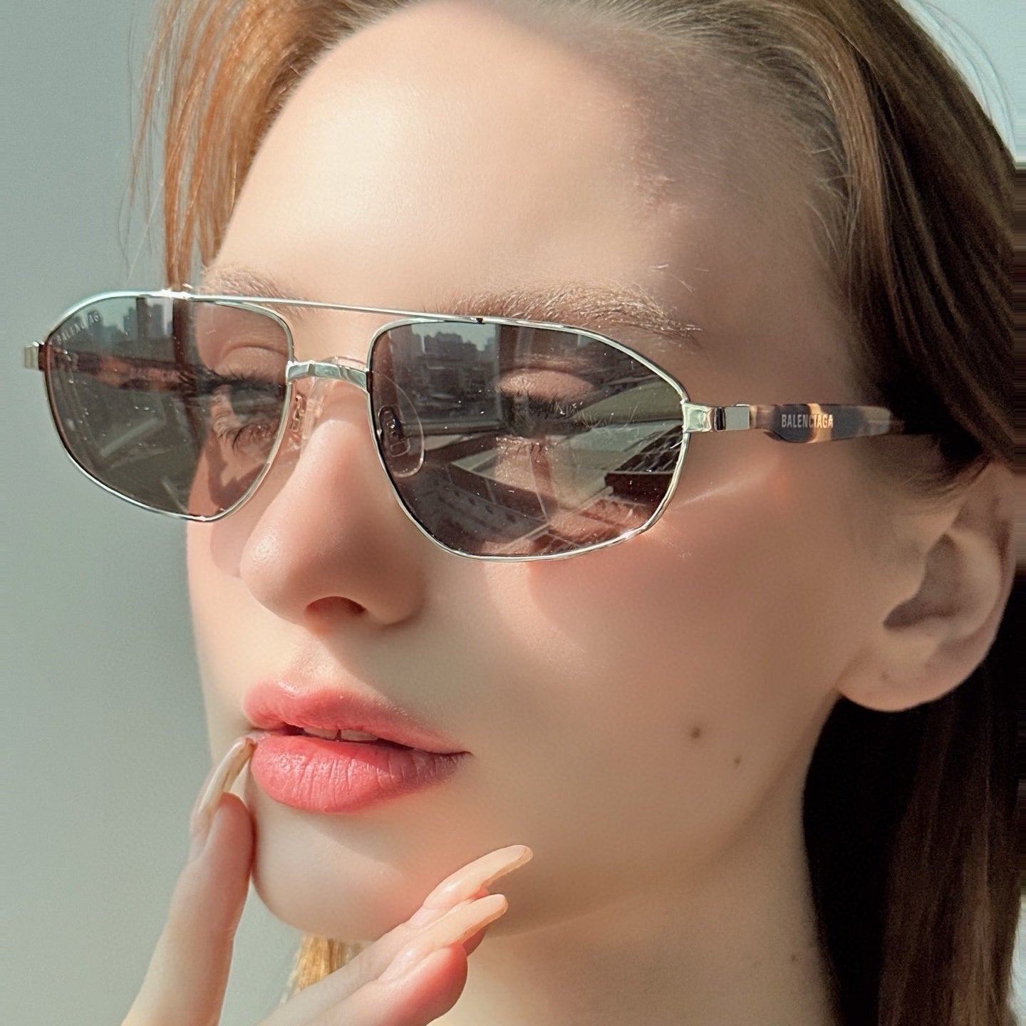 Balenciaga sunglasses Asian fit for men and women