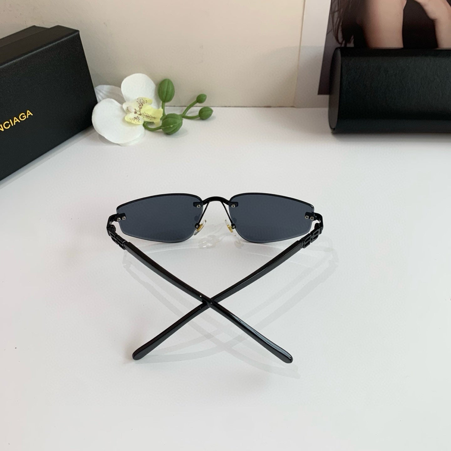 Balenciaga sunglasses Asian fit for men and women