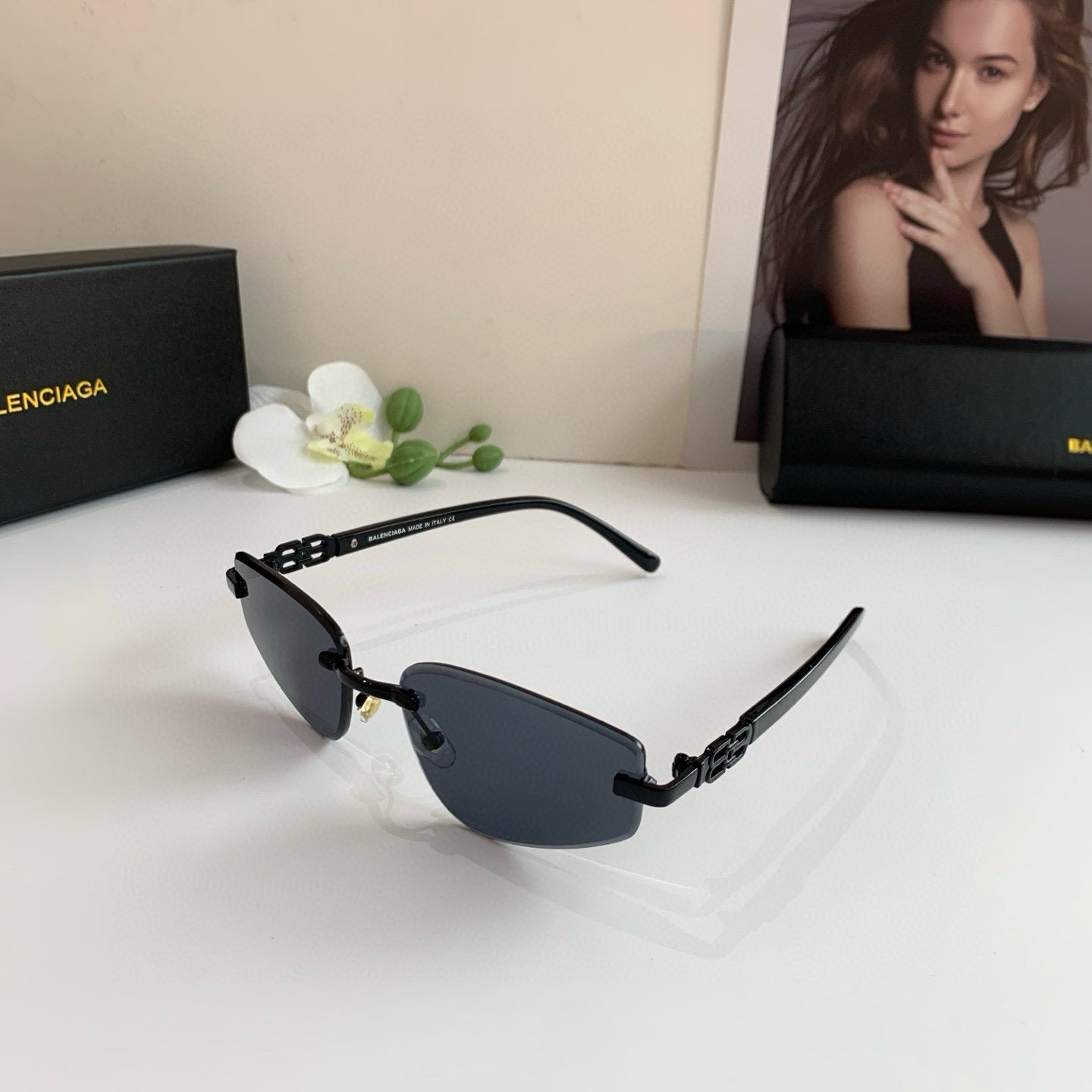 Balenciaga sunglasses Asian fit for men and women