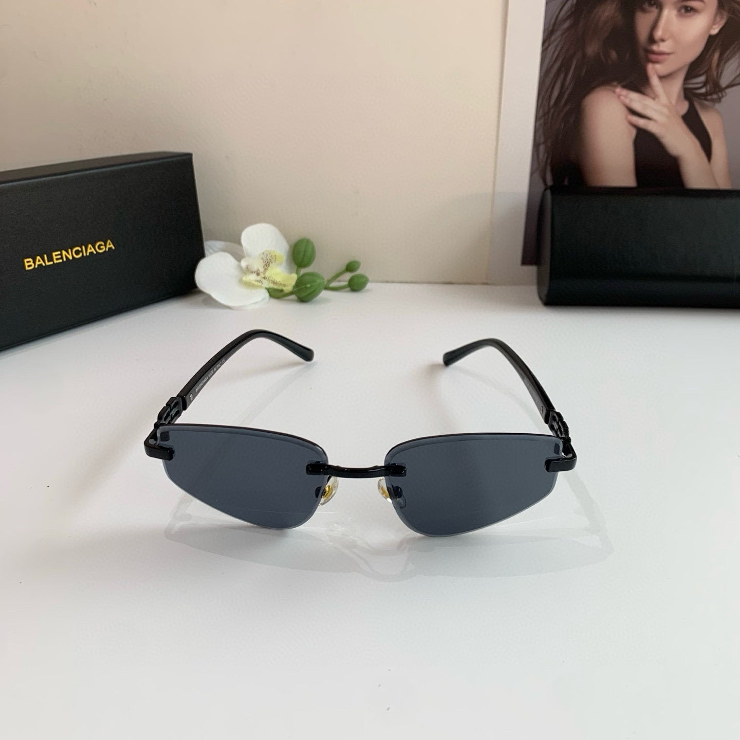 Balenciaga sunglasses Asian fit for men and women