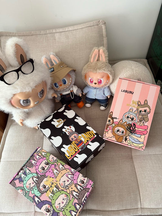Three colors are available 𝐒𝐭a𝐧𝐥𝐞𝐲✖️ Labub co-branded straw cup 40oz Water Bottle Labubu Macaron Monsters Tumbler