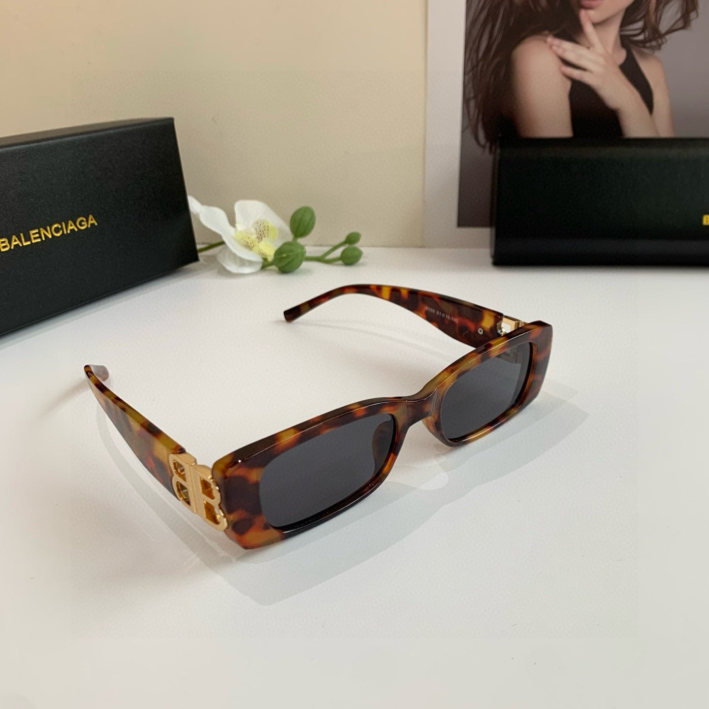 Balenciaga sunglasses Asian fit for men and women