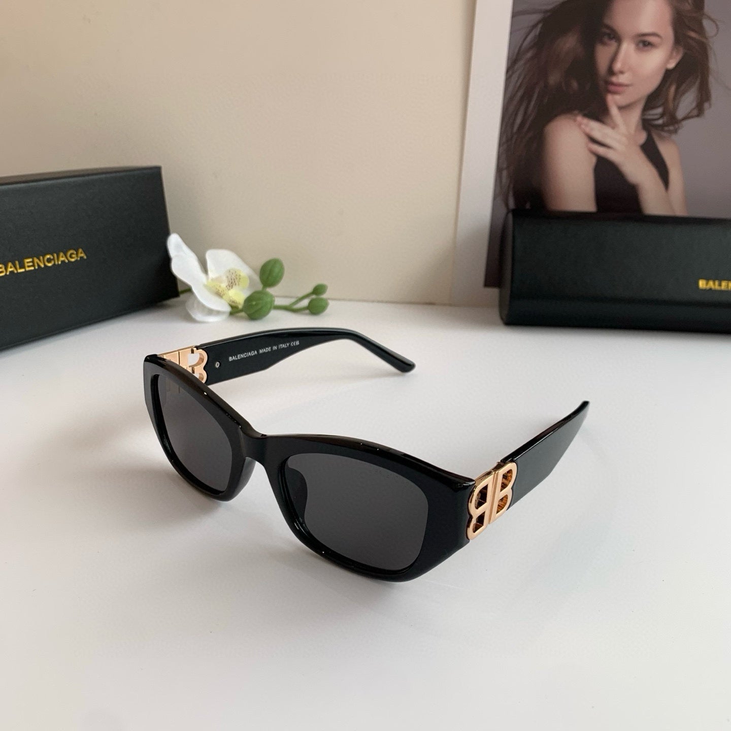 Balenciaga sunglasses Asian fit for men and women