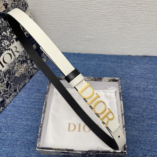 Dior leather belt