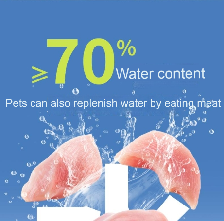 YIBENLIANG Pet chicken breast for cats and dogs cat snacks adult dog cheek growth cat snacks kitten fattening hydration fresh and tender