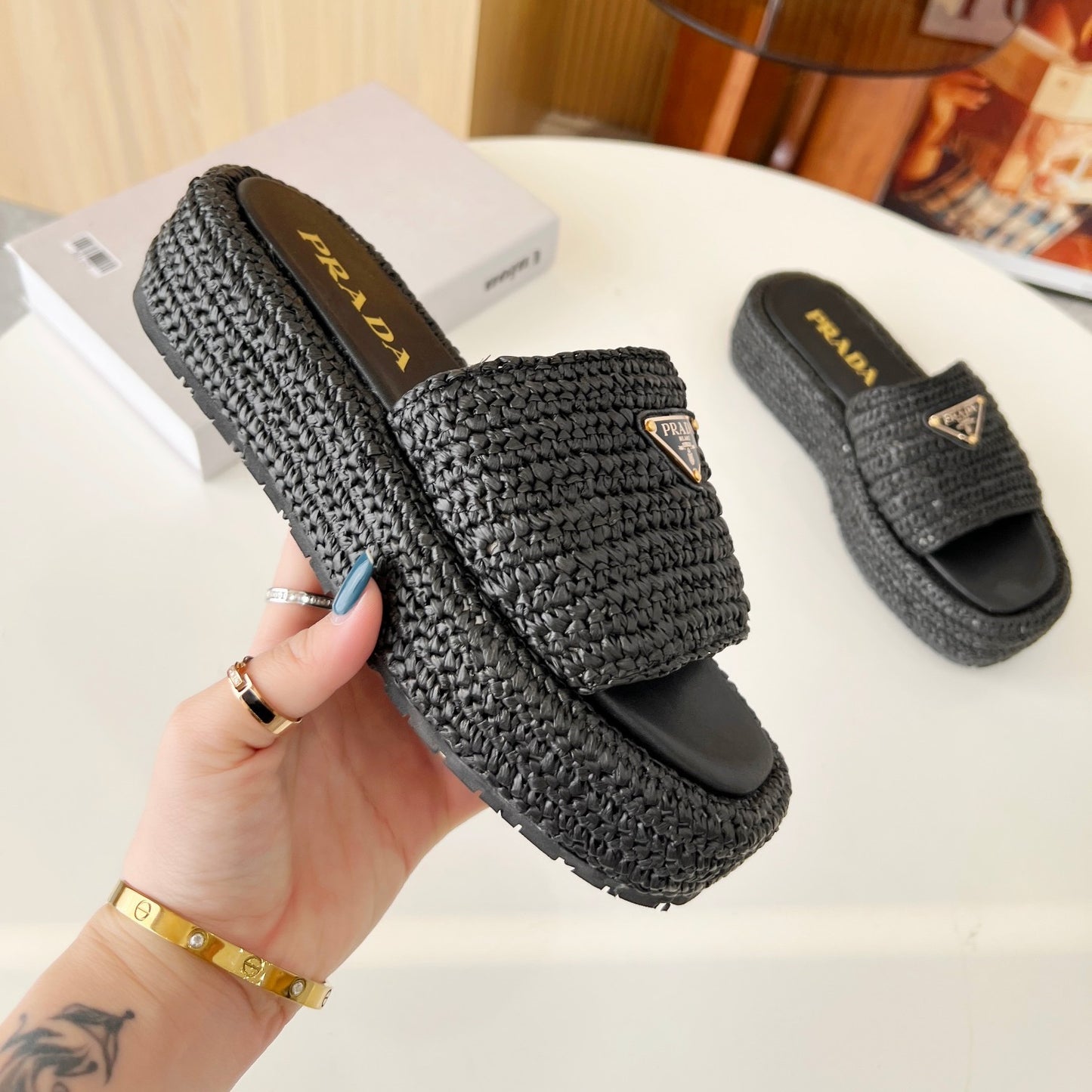 PRADA Ladies Slippers, Size 35-42
