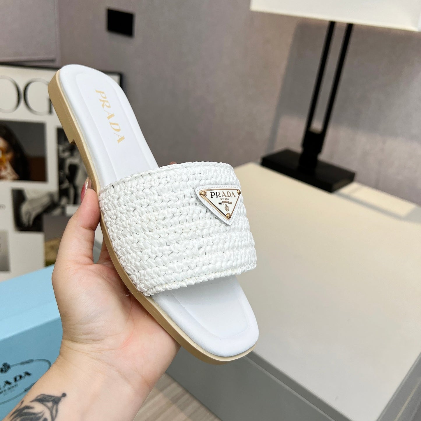 PRADA Ladies Slippers, Size 35-42