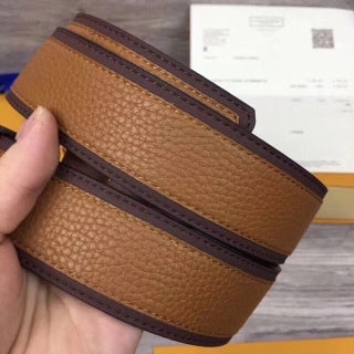 LOUIS VUITTON leather belt