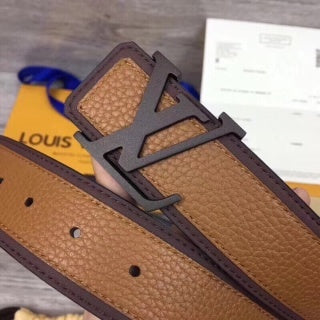 LOUIS VUITTON leather belt
