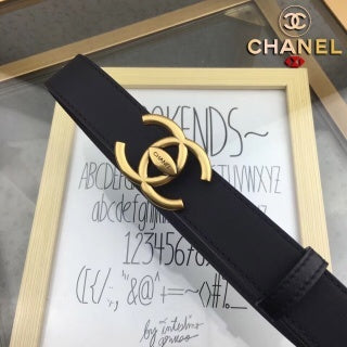 CHANEL Leather Belt