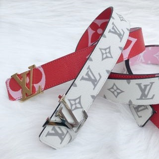 LOUIS VUITTON leather belt