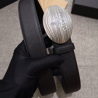 Prada leather belt