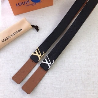 LOUIS VUITTON leather belt