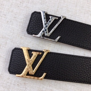 LOUIS VUITTON leather belt